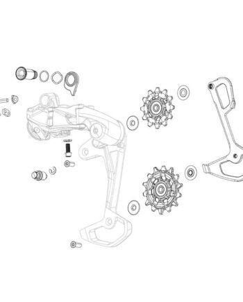 Sram Force Rival Xplr Axs E1 Setup Key Cage Lock Til Bagskifter