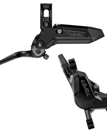 Sram Level Silver Stealth Hydraulisk Bremsesæt   Stempler Bag Sort
