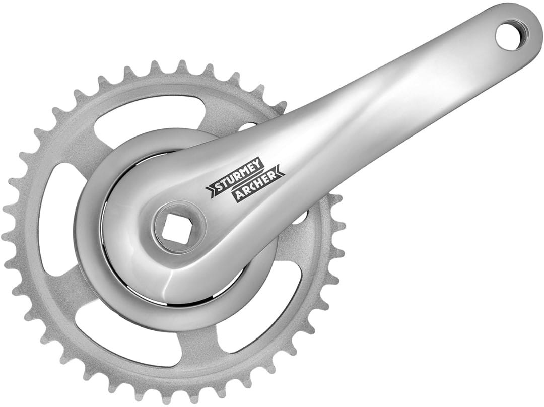 Sturmey Archer Kranksæt  33t 170 Mm Alu Arm Med Stålkædehjul Box123mm