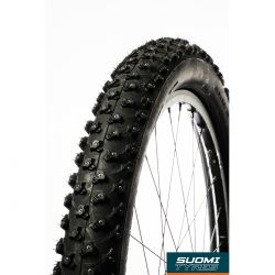 Suomi Tyres Studded Tyre Fat Freddie W348 27         Cykeldæk