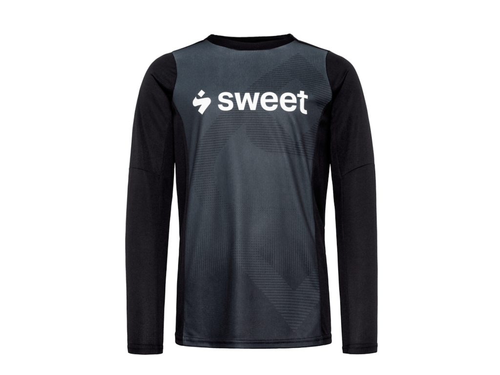 Sweet Protection Hunter Ii Trail Long Sleeve Junior -shirt Lange ærmer Sort Barn 164