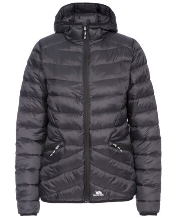 Trespass Alyssa Fiberjakke Dame Str    Sort