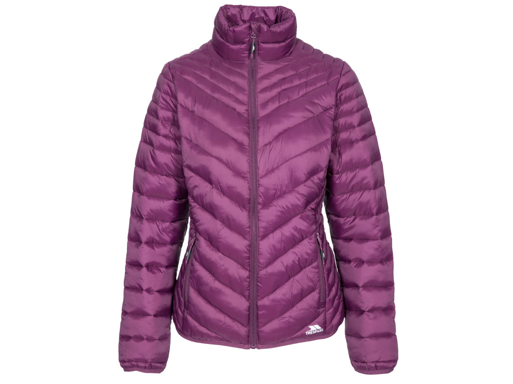 Trespass Simara Fiberjakke Dame Str Purple