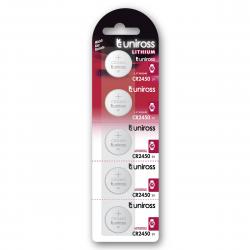 Uniross Lithium Button Cr2450 3v   Stk