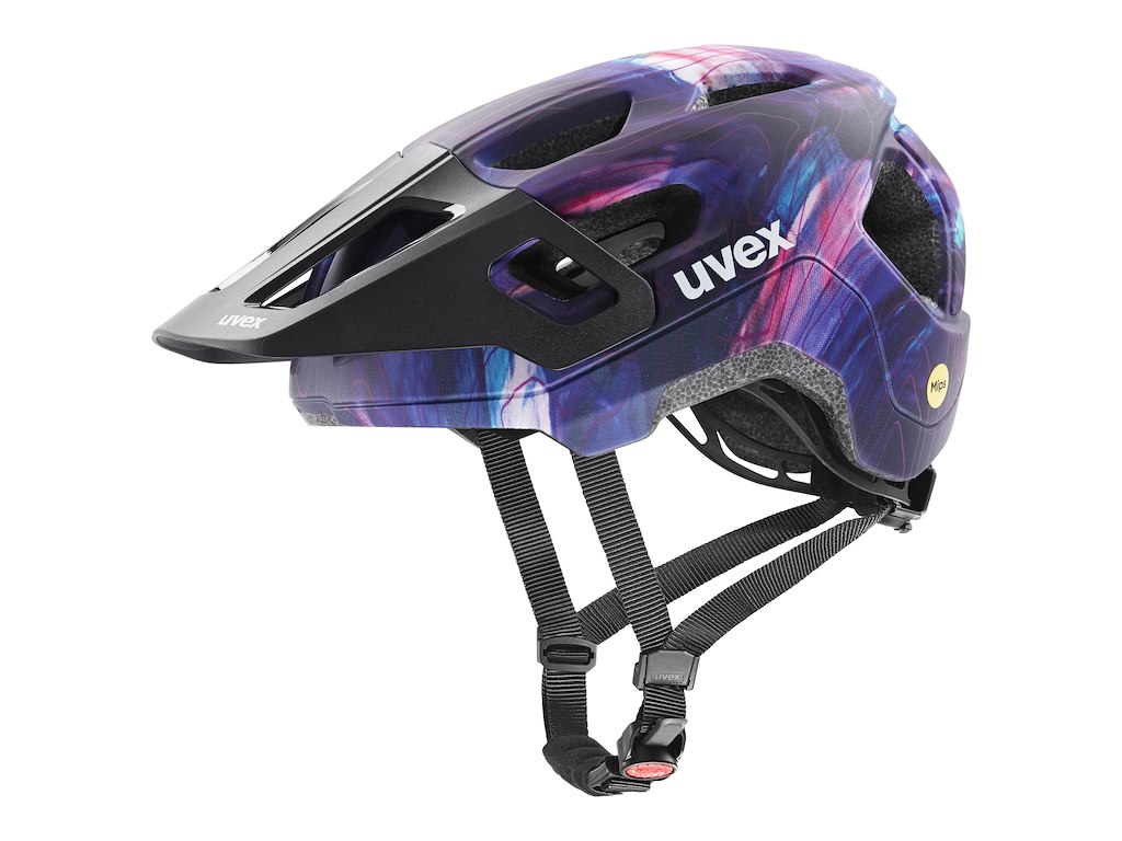 Uvex React Junior Mips Cykelhjelm Galaxy Black Matt Str 52-56 Cm