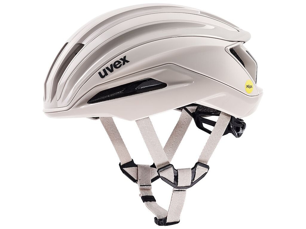 Uvex Surge Aero Mips Cykelhjelm Road -warm Grey Matt Str 53-56 Cm