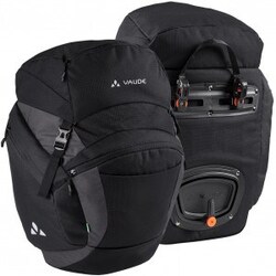 Vaude   Ontour Back Black Str  - Cykeltaske