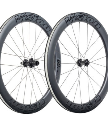 Vision Sc60 Hjulsæt 700c Road -til Skivebremser Med Centerlock Shimano 10-12 Gear Black