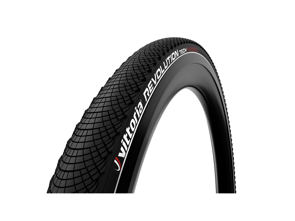Vittoria Revolution Tech Graphene Tråddæk 700x28c Sort Refleks