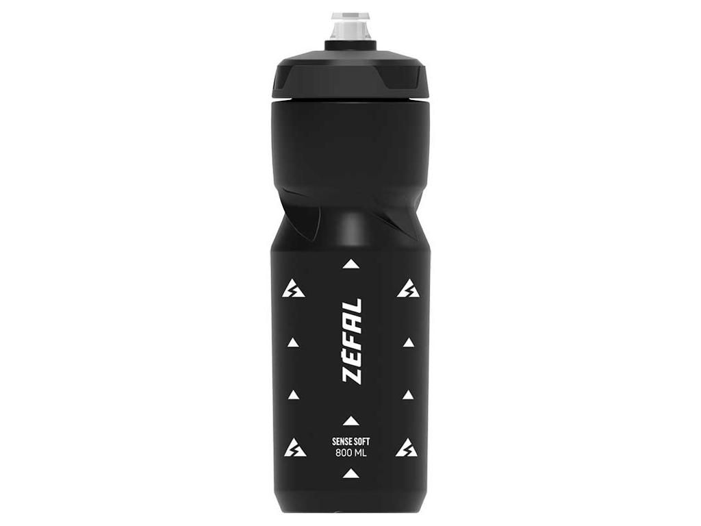 Zã Fal Vandflaske Sense Soft  800 Ml Sort Sort