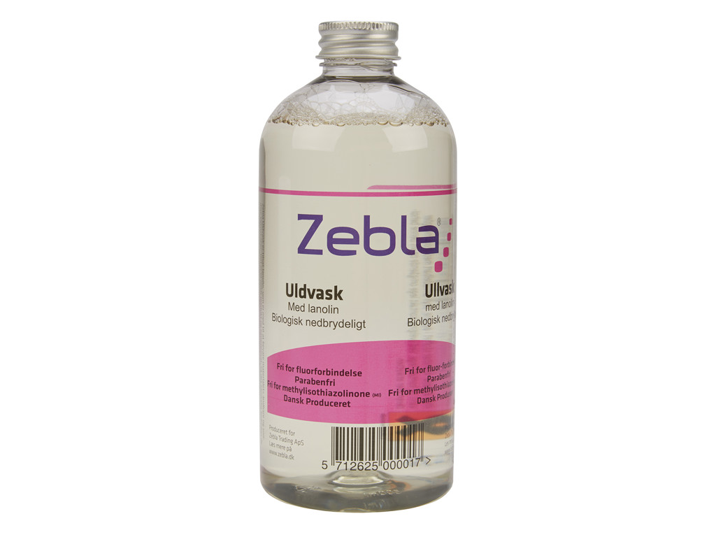 Zebla Uldvaskemiddel 500 Ml