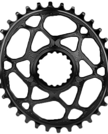 Absoluteblack Chainring Direct Mount Singlespeed 34t  1x10 11 12   Oval  Cannondale  Sort