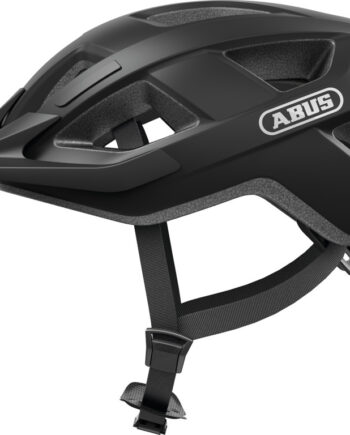 Abus Aduro     Led Cykelhjelm Str  54-58 Cm Mat Sort