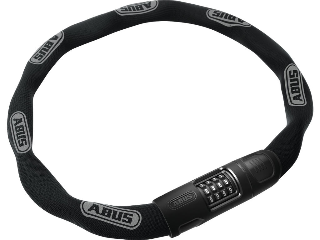 Abus 8808c Kædelås Med Talkombination 85 Cm Sort