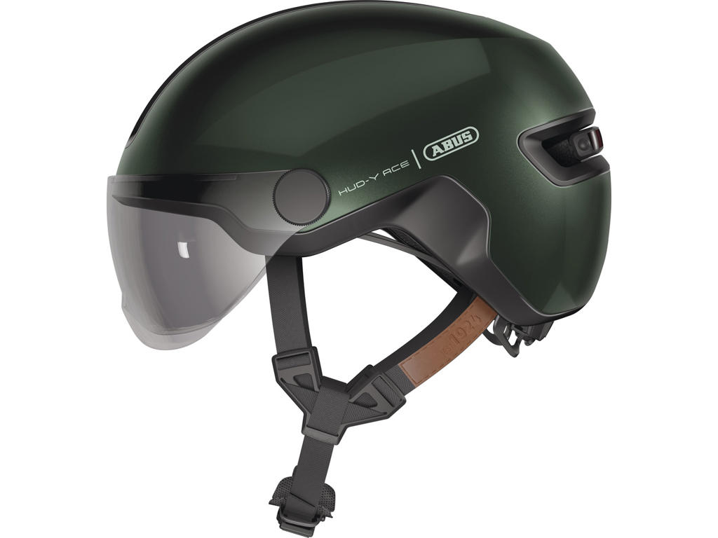 Abus Hud- Ace Cykelhjelm Str 57-61 Cm Moss Green