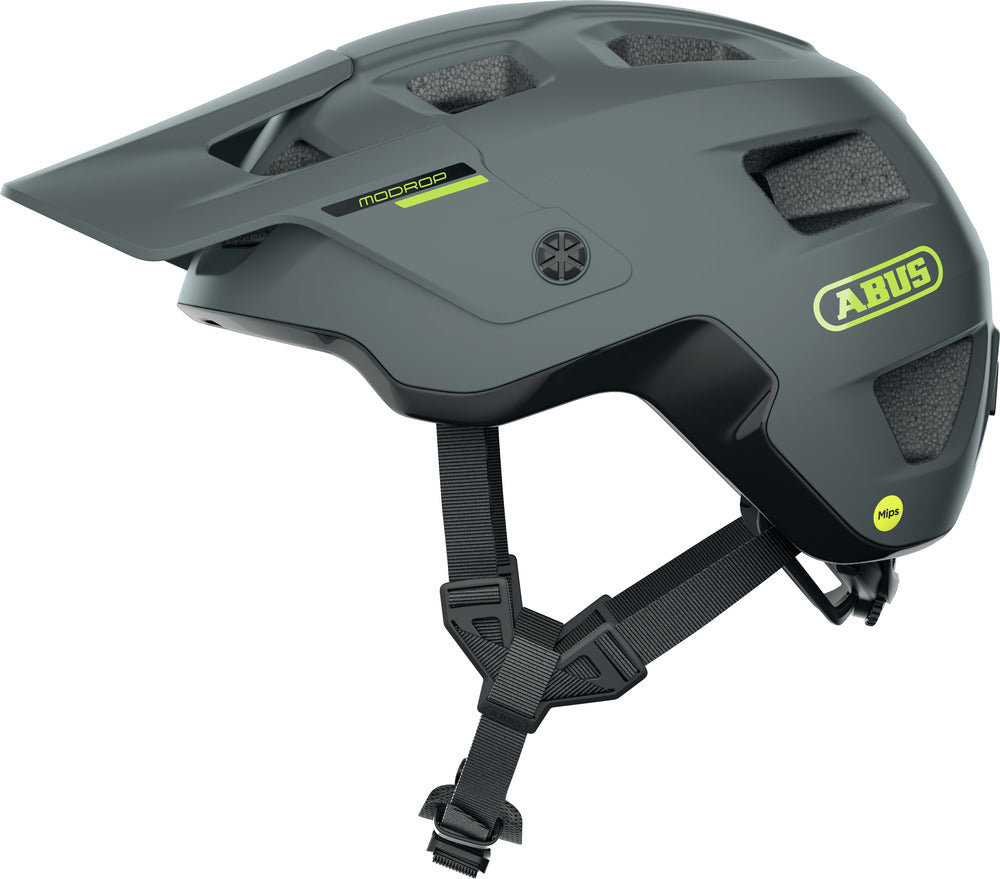 Abus Modrop Mips Concrete Grey Cykelhjelm Large 59-61 Cm