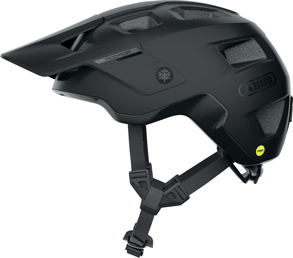 Abus Modrop Mips Velvet Black Cykelhjelm Small 51-55 Cm