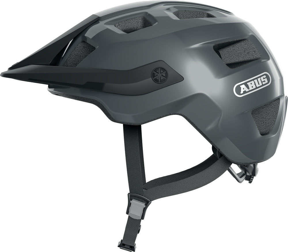 Abus Motrip Shiny Concrete Grey Cykelhjelm Small 51-55 Cm