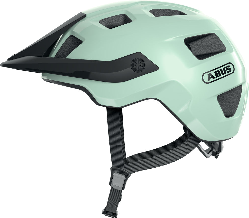 Abus Motrip Shiny Iced Mint Cykelhjelm Small 51-55 Cm