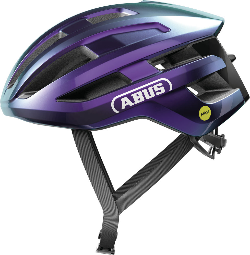 Abus Powerdome Mips Flip Flop Purple Cykelhjelm Small 51-55 Cm