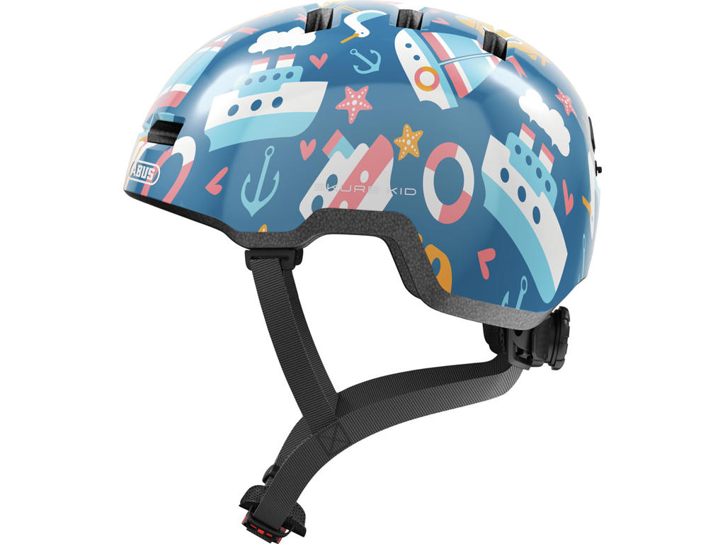 Abus Skurb Kid Cykelhjelm Til Børn Str 50-55 Cm Blue Sailor