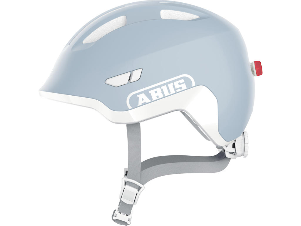 Abus Smiley Led Cykelhjelm Til Børn Pure Aqua Str
