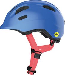 Abus Smiley Mips Sparkling Blue Børnehjelm Small 45-50 Cm Blå