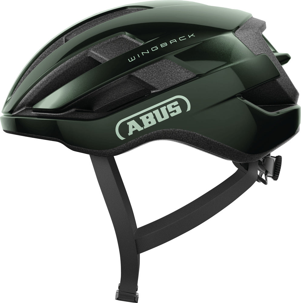 Abus Wingback Moss Green Cykelhjelm Small 51-55 Cm