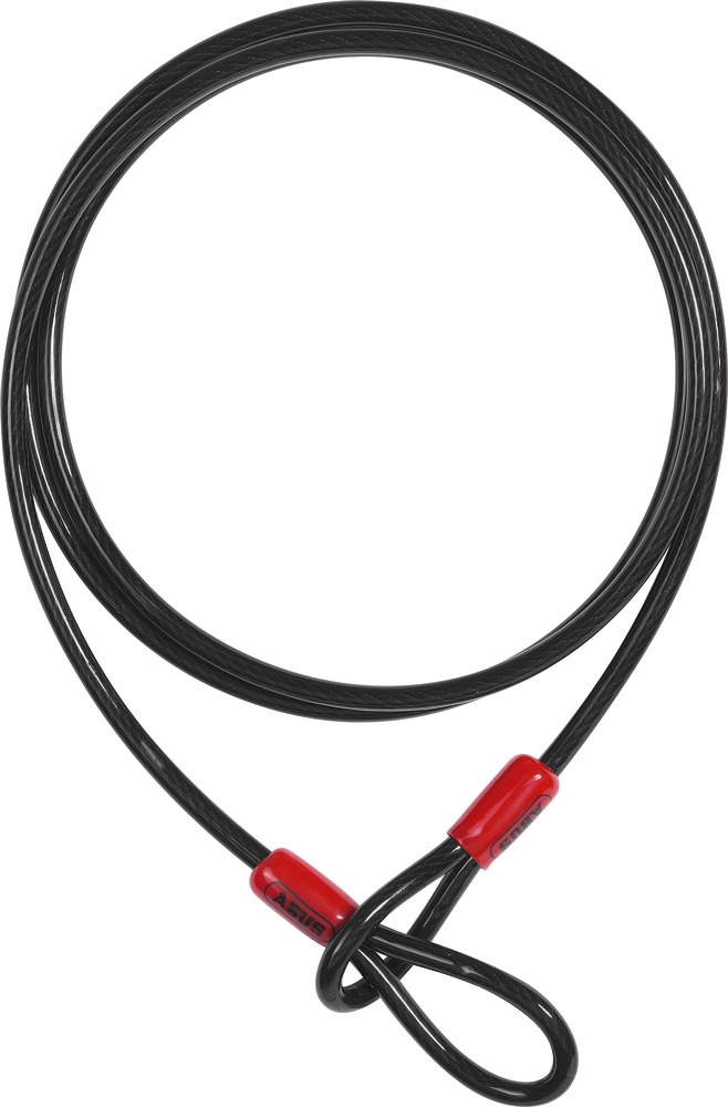 Abus Wire Cobra 8mm 250cm Sort