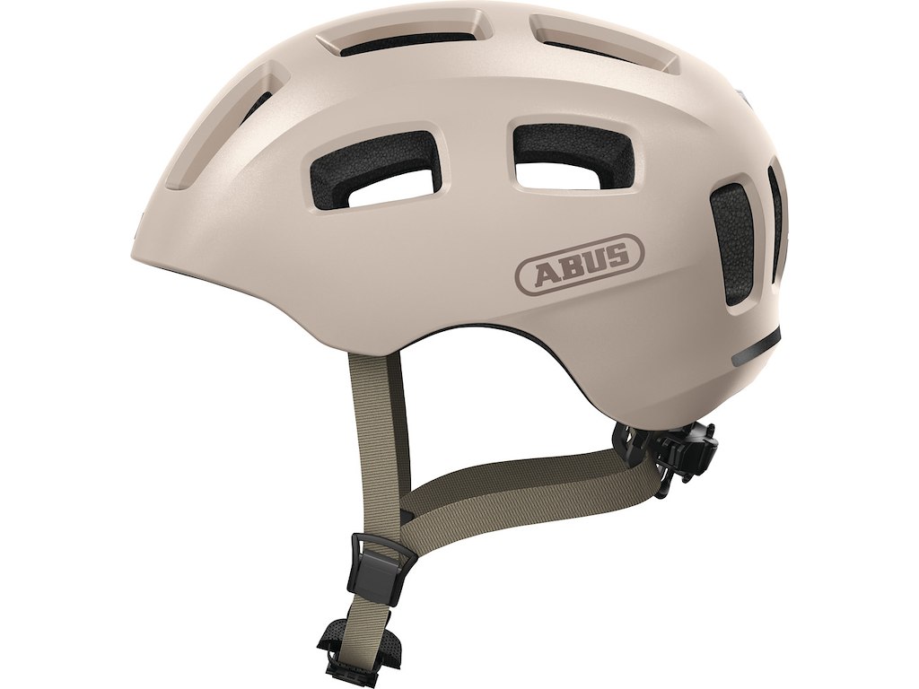 Abus Youn- Cykelhjelm Champagne Gold Str 48-54 Cm