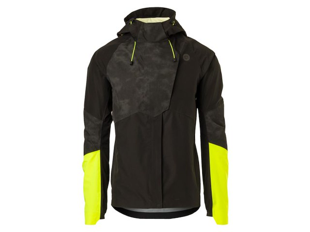 Agu Commuter Tech Rain Jacket Regnjakke Herre Hi-vis Reflection
