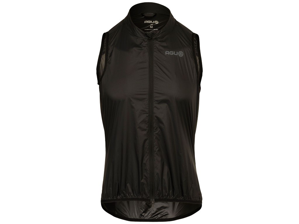 Agu Essential Wind Body Cykelvest Herre Sort Str