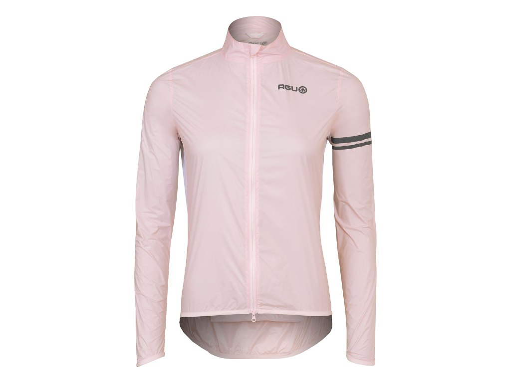 Agu Essential Wind Jacket Cykeljakke Dame Pink Frost Str