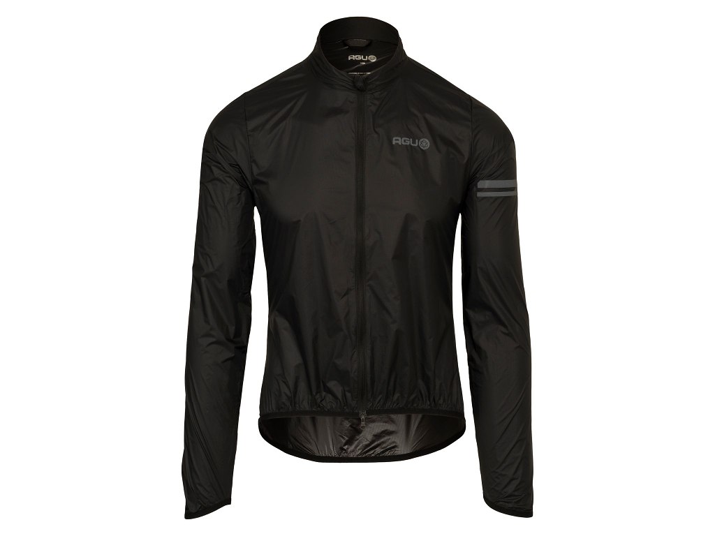 Agu Essential Wind Jacket Cykeljakke Herre Sort Str