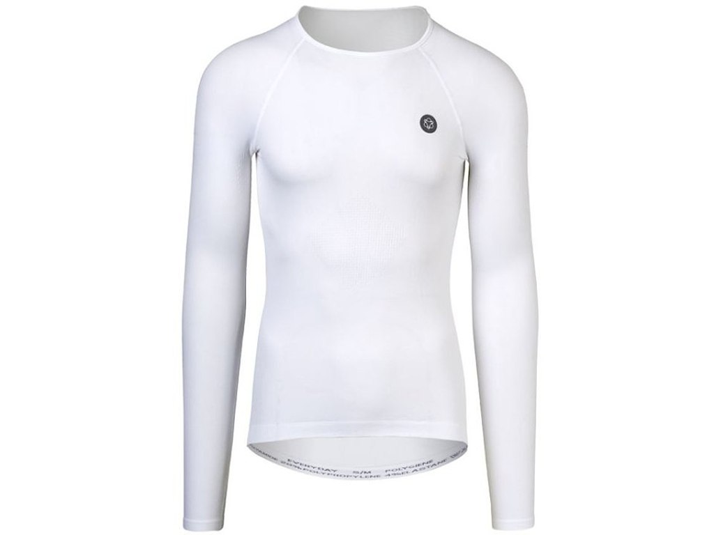 Agu Everyday Ls Baselayer Svedundertrøje Lange ærmer Herre Hvid