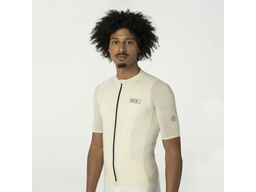 Agu Merino Jersey Six6 Cykeltrøje     Undyed Str