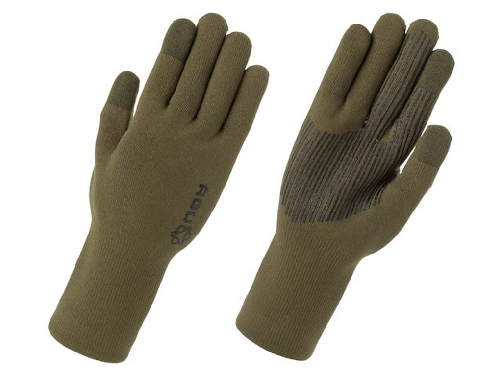 Agu Merino Knit Gloves Cykelhandsker Army Green