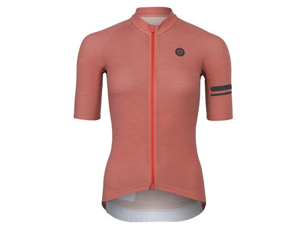 Agu Merino Performance Jersey Ss Cykeltrøje Korte ærmer Dame Nature Brown Xs