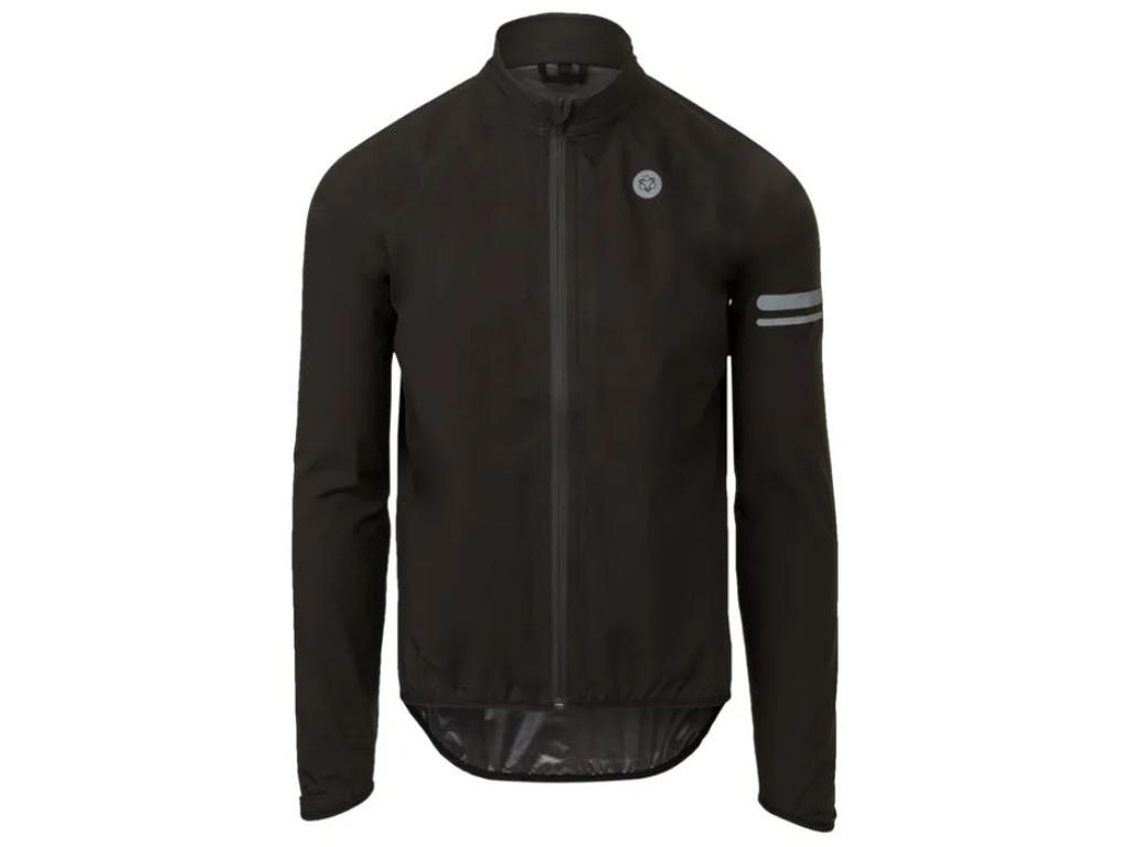 Agu Rain Jacket Essential Cykelregnjakke Sort Str