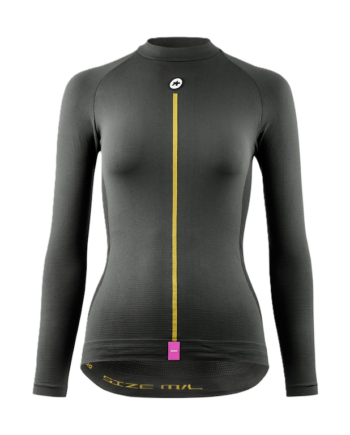 Assos Spring Fall Ls Skin Layer P1 Baselayer Lange ærmer Dame Anthracite Grey Ii