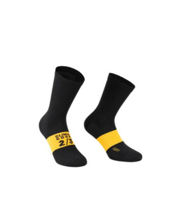 Assos Spring Fall Socks Evo Cykelstrømper Sort  Str