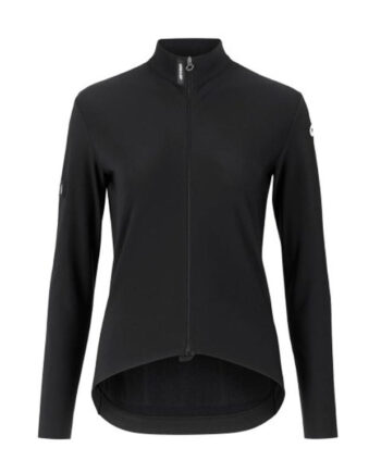 Assos Uma Gt Spring Fall Jersey Cykeltrøje Lange ærmer Dame Sort