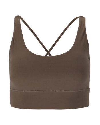 Athlecia Gaby Sports Bh Dame Deep Taupe  Str