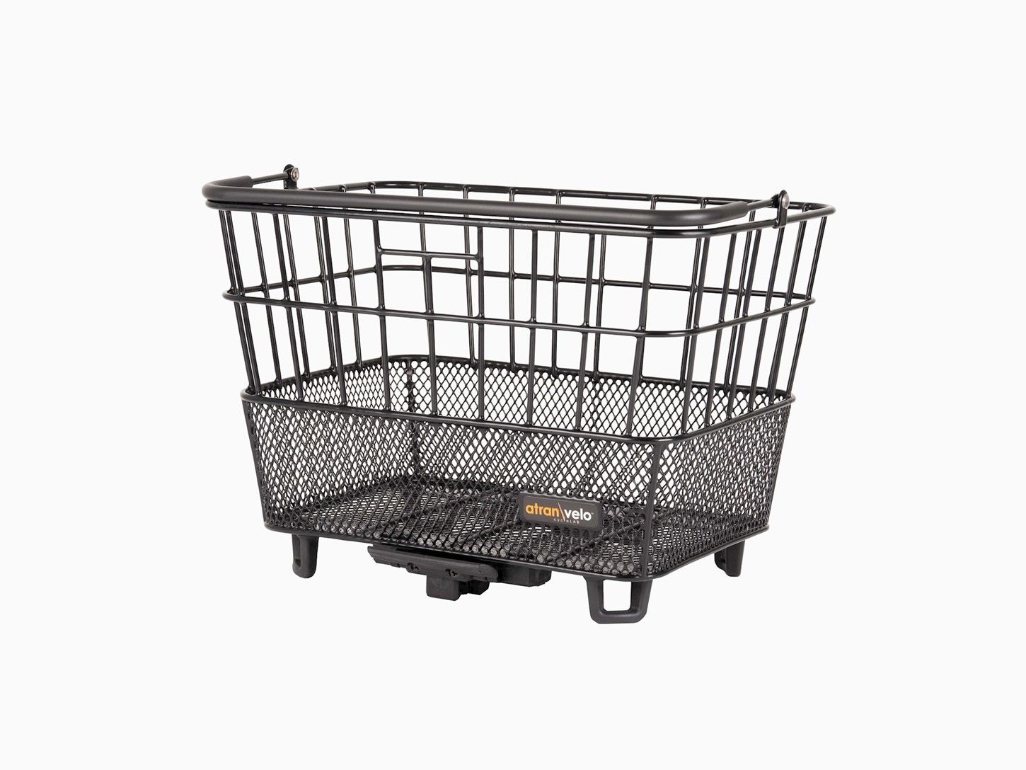 Atran Velo Bring Kurv Avs Alu Str 28x31x30cm Sort 21l 10kg