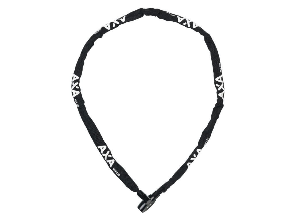Axa Rigid Rck 120 Kædelås Med Nøgle 120 Cm Sort