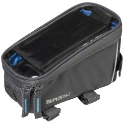 Basil Bicycle Bag Sport Design Frame Bag 1l Graphite Cykeltaske