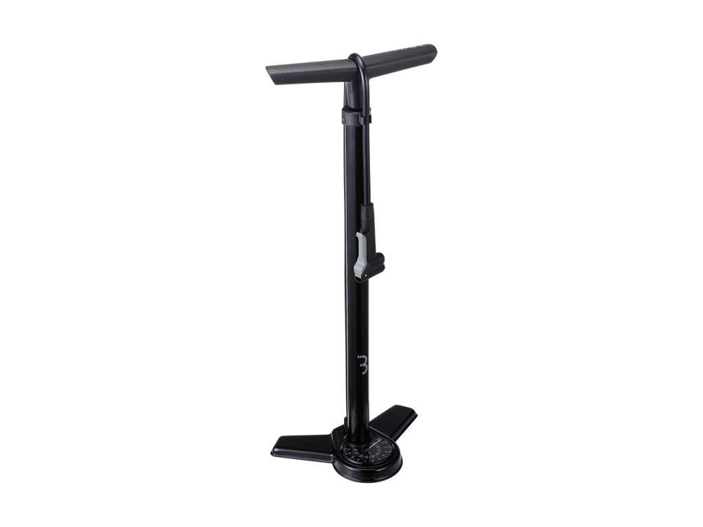 Bbb Airsteel Fodpumpe 11bar 160psi Manometer Sort