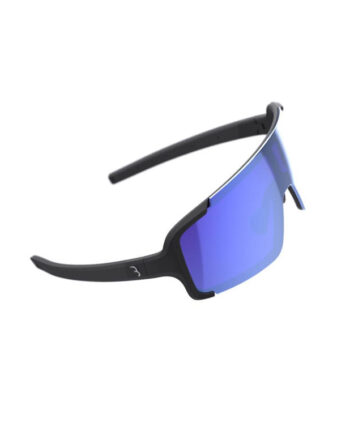 Bbb Chester Bsg-69 Cykelbrille Grilamid Stel Og Mlc Linse Sort Med Blå Linse