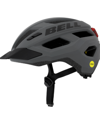 Bell Kick Led Mips   Grå Cykelhjelm Onesize  53-60 Cm