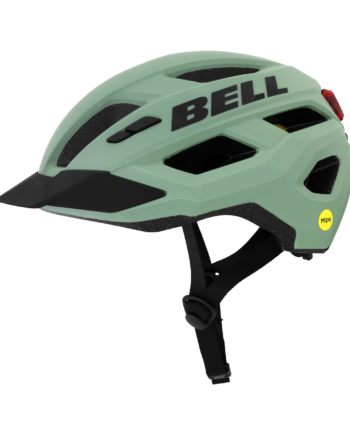Bell Kick Led Mips   Olivengrøn Cykelhjelm Onesize  53-60 Cm